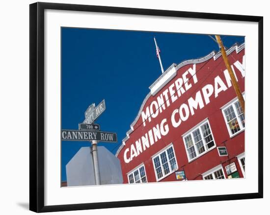 California, Monterey, Cannery Row, USA-Alan Copson-Framed Photographic Print