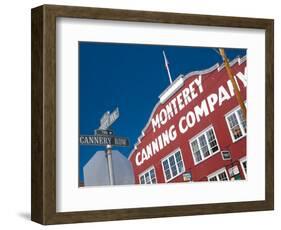 California, Monterey, Cannery Row, USA-Alan Copson-Framed Photographic Print