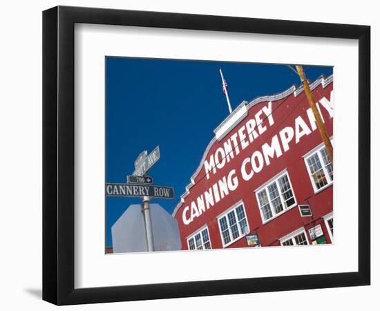 California, Monterey, Cannery Row, USA-Alan Copson-Framed Photographic Print