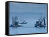 California, Monterey, Fishing Boats, USA-Alan Copson-Framed Stretched Canvas