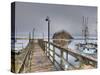 California, Morro Bay, Morro Rock, USA-Alan Copson-Stretched Canvas