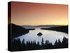 California/Nevada, Lake Tahoe, Emerald Bay, USA-Michele Falzone-Stretched Canvas