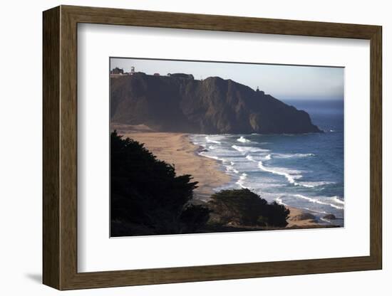 California. Pacific Coast Highway 1, South of Carmel by the Sea-Kymri Wilt-Framed Photographic Print