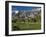 California, Palm Springs, Desert Princess Golf Course and Mountains, Winter, USA-Walter Bibikow-Framed Photographic Print