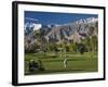 California, Palm Springs, Desert Princess Golf Course and Mountains, Winter, USA-Walter Bibikow-Framed Photographic Print