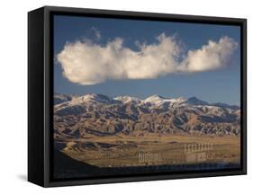 California, Palm Springs, San Bernardino Mountains and Wind Generators, USA-Walter Bibikow-Framed Stretched Canvas