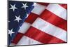 California. Partial View of American Flag-Jaynes Gallery-Mounted Photographic Print