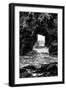 California Pfeiffer Beach in Big Sur State Park Dramatic Black and White Rocks and Waves-holbox-Framed Premium Photographic Print