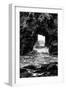 California Pfeiffer Beach in Big Sur State Park Dramatic Black and White Rocks and Waves-holbox-Framed Premium Photographic Print