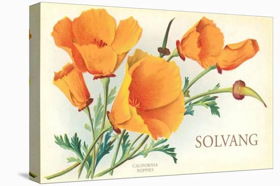 California Poppies, Solvang-null-Stretched Canvas