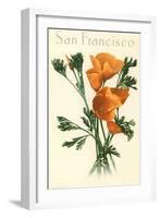 California Poppy, San Francisco-null-Framed Art Print