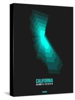 California Radiant Map 3-NaxArt-Stretched Canvas