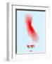 California Radiant Map 4-NaxArt-Framed Art Print