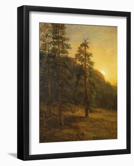 California Redwoods, 1872-Albert Bierstadt-Framed Giclee Print