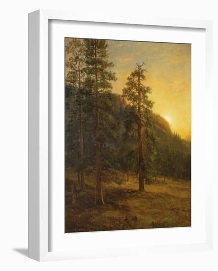California Redwoods, 1872-Albert Bierstadt-Framed Giclee Print