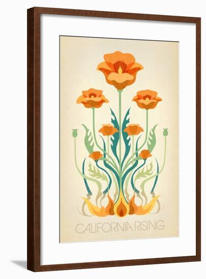 California Rising-null-Framed Art Print