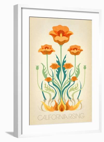 California Rising-null-Framed Art Print