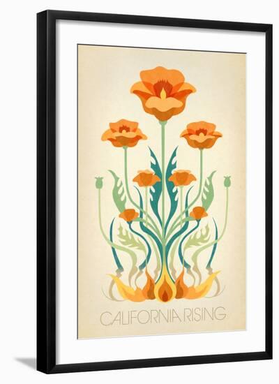 California Rising-null-Framed Art Print