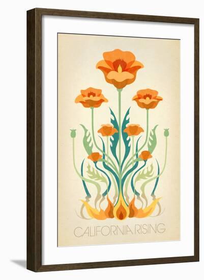 California Rising-null-Framed Art Print