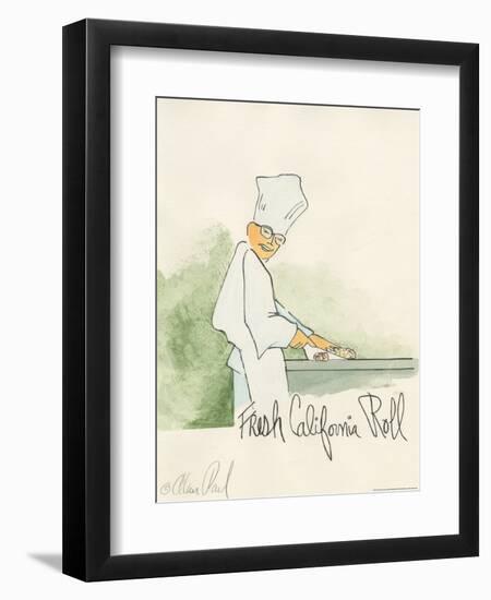 California Roll-Alan Paul-Framed Art Print