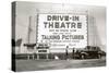 California's First Drive-In Movie Theater-null-Stretched Canvas