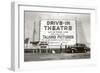 California's First Drive-In Movie Theater-null-Framed Art Print