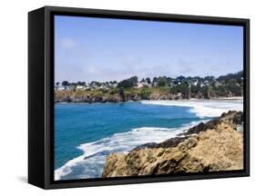 California's Picturesque Mendocino Coast, California, United States of America, North America-Michael DeFreitas-Framed Stretched Canvas