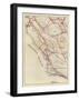 California: San Benito, Fresno, Monterey, San Luis Obispo, Kings, Kern, and Santa Barbara, c.1896-George W^ Blum-Framed Art Print