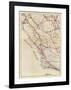 California: San Benito, Fresno, Monterey, San Luis Obispo, Kings, Kern, and Santa Barbara, c.1896-George W^ Blum-Framed Art Print