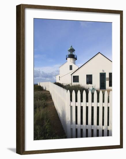 California, San Diego, Point Loma, Old Point Loma Lighthouse, 1854, USA-Walter Bibikow-Framed Photographic Print