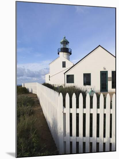 California, San Diego, Point Loma, Old Point Loma Lighthouse, 1854, USA-Walter Bibikow-Mounted Photographic Print