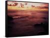 California, San Diego, Sunset Cliffs, Sunset over the Ocean-Christopher Talbot Frank-Framed Stretched Canvas