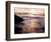California, San Diego, Sunset Cliffs, Sunset over the Ocean-Christopher Talbot Frank-Framed Photographic Print