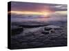 California, San Diego, Sunset Cliffs, Sunset over the Ocean-Christopher Talbot Frank-Stretched Canvas