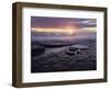 California, San Diego, Sunset Cliffs, Sunset over the Ocean-Christopher Talbot Frank-Framed Photographic Print