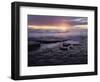 California, San Diego, Sunset Cliffs, Sunset over the Ocean-Christopher Talbot Frank-Framed Photographic Print