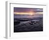 California, San Diego, Sunset Cliffs, Sunset over the Ocean-Christopher Talbot Frank-Framed Photographic Print