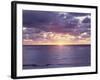 California, San Diego, Sunset Cliffs, Sunset over the Pacific Ocean-Christopher Talbot Frank-Framed Photographic Print