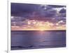 California, San Diego, Sunset Cliffs, Sunset over the Pacific Ocean-Christopher Talbot Frank-Framed Photographic Print