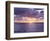 California, San Diego, Sunset Cliffs, Sunset over the Pacific Ocean-Christopher Talbot Frank-Framed Photographic Print