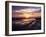 California, San Diego, Sunset Cliffs, Sunset over the Tide Pools-Christopher Talbot Frank-Framed Premium Photographic Print