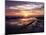 California, San Diego, Sunset Cliffs, Sunset over the Tide Pools-Christopher Talbot Frank-Mounted Premium Photographic Print