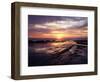 California, San Diego, Sunset Cliffs, Sunset over the Tide Pools-Christopher Talbot Frank-Framed Photographic Print