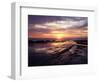 California, San Diego, Sunset Cliffs, Sunset over the Tide Pools-Christopher Talbot Frank-Framed Photographic Print