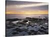 California, San Diego, Sunset Cliffs, Sunset over Tide Pools-Christopher Talbot Frank-Stretched Canvas