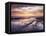 California, San Diego, Sunset Cliffs, Sunset Reflecting in Tide Pools-Christopher Talbot Frank-Framed Stretched Canvas