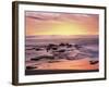 California, San Diego. Sunset Cliffs Tide Pools Reflecting the Sunset-Christopher Talbot Frank-Framed Photographic Print