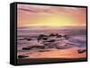 California, San Diego. Sunset Cliffs Tide Pools Reflecting the Sunset-Christopher Talbot Frank-Framed Stretched Canvas