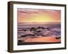 California, San Diego. Sunset Cliffs Tide Pools Reflecting the Sunset-Christopher Talbot Frank-Framed Photographic Print