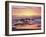 California, San Diego. Sunset Cliffs Tide Pools Reflecting the Sunset-Christopher Talbot Frank-Framed Photographic Print